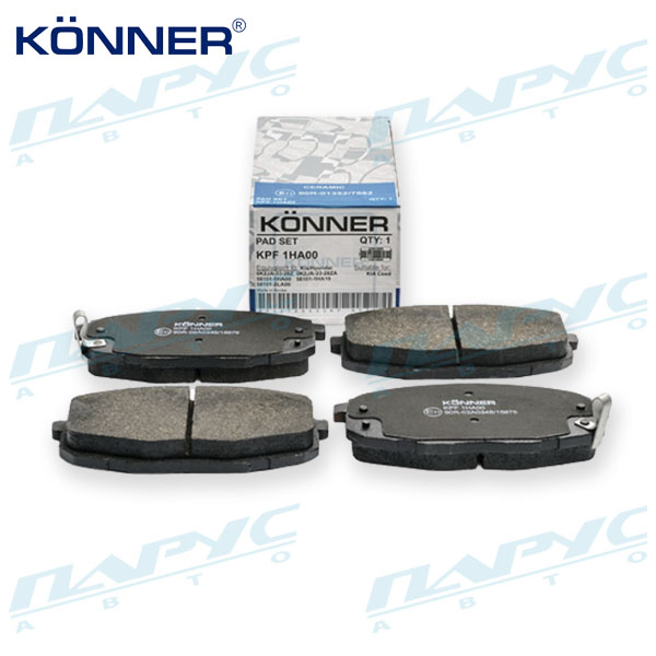 Колодки тормозные дисковые передние  KÖNNER KPF1HA00