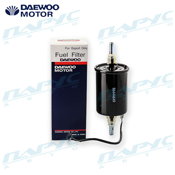 Фильтр очистки топлива бензиновый корпусный (с  проводом) DAEWOO  96444649