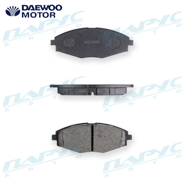 Колодки тормозные дисковые передние DAEWOO  96316582