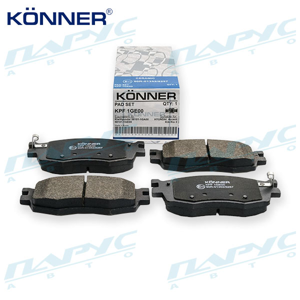 Колодки тормозные дисковые передние  KÖNNER KPF1GE00