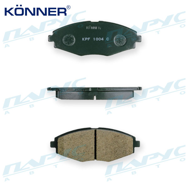 Колодки тормозные дисковые передние керамические  KÖNNER KPF1004C