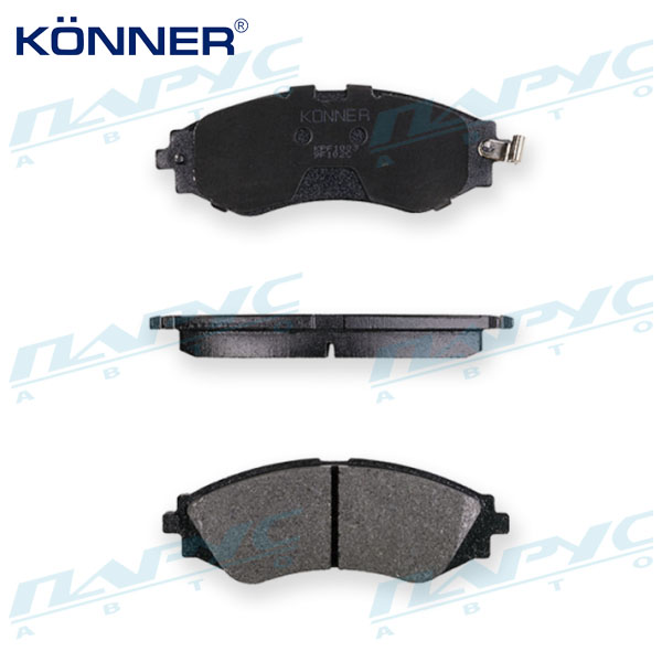 Колодки тормозные дисковые передние керамические  KÖNNER KPF1003C